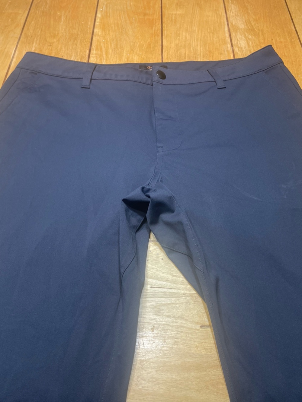 Quince Pro Tech Golf Pant Midnight Black Size 34x32 Performance Stretch Comfort